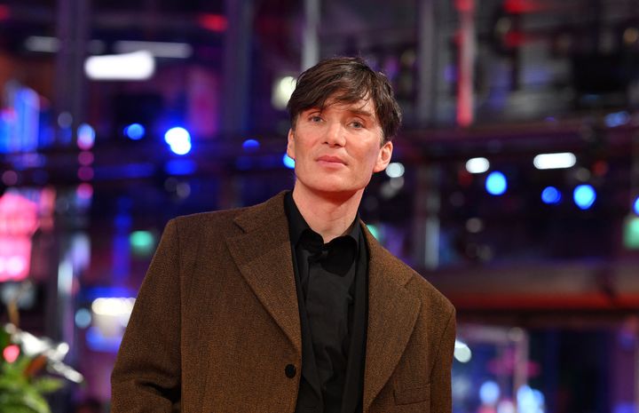 L'acteur Cillian Murphy, le 15 février 2024 à l'ouverture du Festival de Berlin. (JENS KALAENE / DPA / AFP)