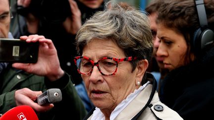 Viviane Lambert, à Reims le 20 mai 2019. (FRANCOIS NASCIMBENI / AFP)