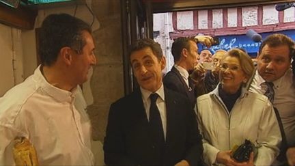 Nicolas Sarkozy jeudi 1 mars à Bayonne (FTV)