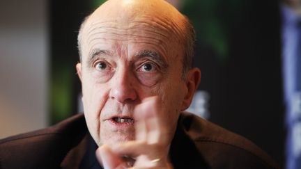 Alain Jupp&eacute; le 25 f&eacute;vrier 2015 &agrave; Bordeaux (Gironde) ( MAXPPP)