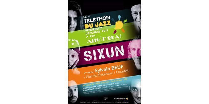 L&#039;affiche du Téléthon du Jazz 2012
 (DR)