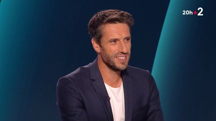 Tony Estanguet, le 12 août 2024 sur le plateau de France 2 à Paris. (FRANCE TELEVISIONS)