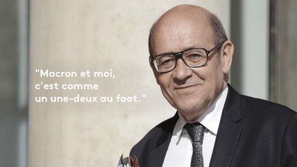 Jean-Yves Le Drian, ministre des Affaires étrangères, le 24 décembre 2017 dans le "JDD". (MAXPPP)