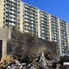 La cit&eacute; Bellevue, rue F&eacute;lix-Pyat &agrave; Marseille, en 2001. (MAXPPP)