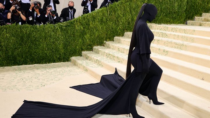 Kim Kardashian au Met Gala le 13 septembre 2021 à New York (USA) (THEO WARGO / GETTY IMAGES NORTH AMERICA)