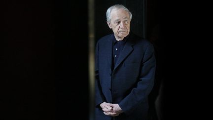 Pierre Boulez, chef  d'orchestre et compositeur francais - Musée du Louvre - Vernissage de l'exposition " Pierre Boulez. Oeuvre : fragment, dessins, partitions et textes choisis " (novembre 2008)
 (Remi OCHLIK / MAXPPP)