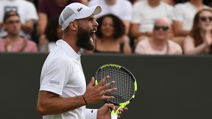 Benoît Paire n'a pas apprécié son arbitrage.  (OLI SCARFF / AFP)