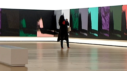 "Shadows" d'Andy Warhol au Musée Guggenheim de Bilbao
 (France3/Culturebox)