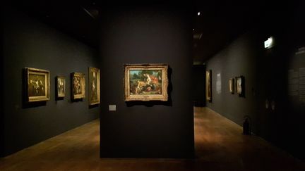 La rétrospective Delacroix (1798-1863) au musée du Louvre, à Paris, en 2018. (ANNE CHÉPEAU / FRANCEINFO)