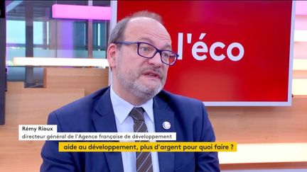 Invité de Jean-Paul Chapel dans ":l'éco", Rémy Rioux, directeur général de l'agence française du développement, est venu parler de l'aide au développement.