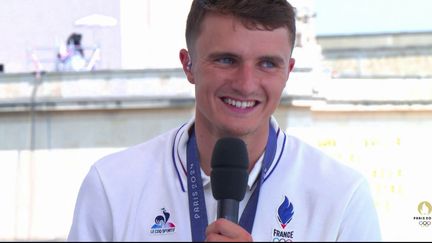 Le Français Nicolas Gestin a remporté la médaille d’or en canoë slalom, lundi 29 juillet. Il était l’invité du 13 heures ce mardi 30 juillet.