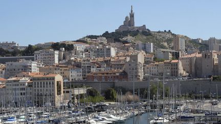 Le Vieux Port à Marseille (illustration). (BORIS HORVAT / AFP)