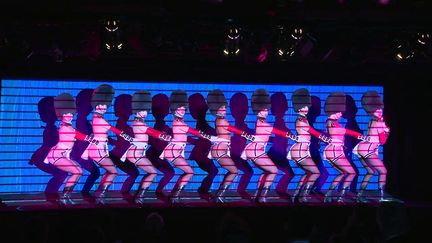 Les danseuses du Crazy Horse dans le spectacle "Totally Crazy" (France 3 Paris Ile de France)