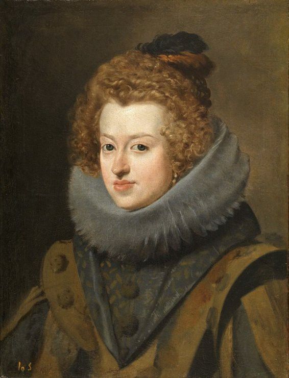 "Marie d'Autriche, reine de hongrie" par Velázquez
 (Musée du Prado )