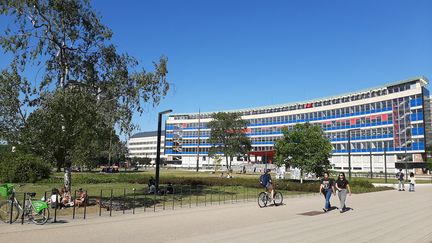 Le campus universitaire de Strasbourg. (CORINNE FUGLER / FRANCE-BLEU ALSACE (+ FB ELSASS))