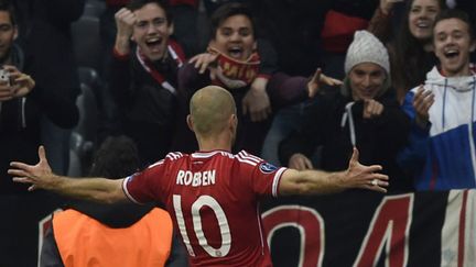 Le bonheur du Néerlandais Arjen Robben