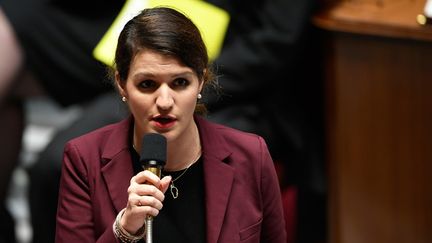 Marlène Schiappa à l'Assemblée Nationale (12 décembre 2017)
 (Lionel Bonaventure / AFP)