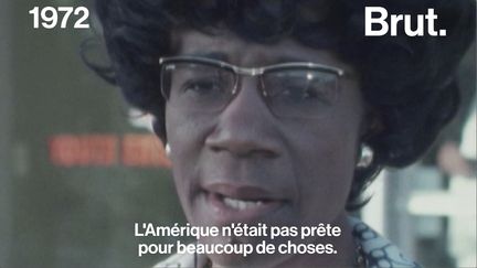 Elle est la première femme noire à avoir été candidate à la présidentielle américaine. Elle, c'est Shirley Chisholm. C'était en 1972.