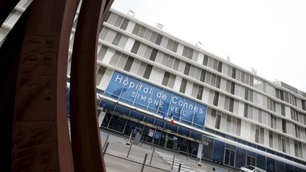 L'hôpital Simone-Veil de Cannes (Alpes-Maritimes), le 13 avril 2020. (DYLAN MEIFFRET / MAXPPP)