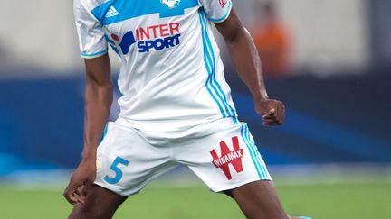 Le joueur de l'OM, Abou Diaby (BERTRAND LANGLOIS / AFP)