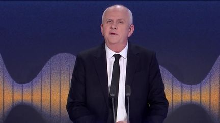 Olivier de Lagarde présente les informés de franceinfo. (FRANCEINFO / RADIOFRANCE)