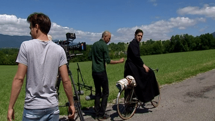 Scène avec Melvil Poupaud en tournage de "Vénus Ouverte" de Philippe Ramos 
 (Culturebox / capture d&#039;écran)