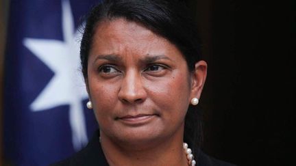 Nova Peris est sénatrice travailliste du Territoire du Nord. Cette ancienne médaillée d'or olympique est la première femme aborigène à être élue au Parlement australien. (AFP)