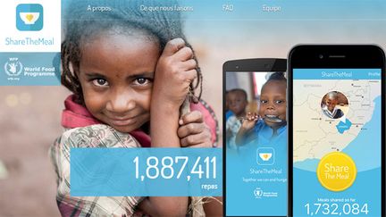  ("Share the meal" : une application pour lutter contre la faim dans le monde)