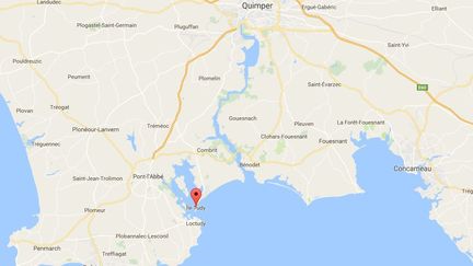 Lîle-Tudy, où les deux corps ont été retrouvés (GOOGLE MAPS)