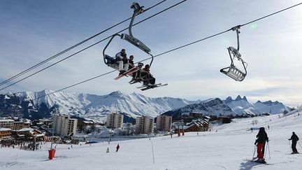 &nbsp; (Le centre l'Edelweiss est situé en bas de pistes de la Toussuire © maxPPP)