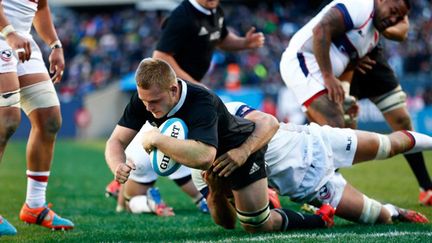 Sam Cane (All Blacks) marque face aux Etats-Unis (PHIL WALTER / GETTY IMAGES NORTH AMERICA)