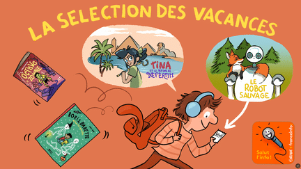 Bd, podcast, livre : une sélection culturelle pour les vacances au menu du dossier de la semaine. ((ZELDA ZONK / ASTRAPI / BAYARD PRESSE))