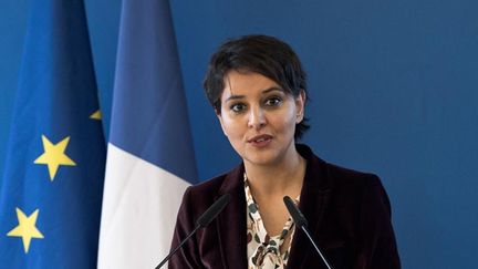 &nbsp; (Najat-Vallaud-Belkacem a jugé nécessaire de faire une mise au point © NICOLAS MESSYASZ/SIPA)