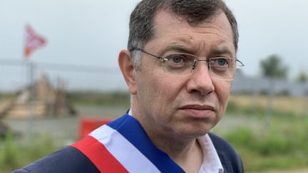 Le maire de Morlaix,&nbsp;Jean-Paul Vermot, le 8 juillet 2020. (NICOLAS OLIVIER / RADIO FRANCE)