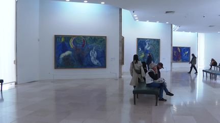 Le musée Chagall de Nice se dote de quatre nouvelles œuvres du peintre. (France 3 Côte d'Azur / H. France / A. Lalli / A. Vejux)