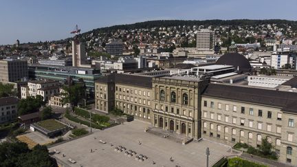 L'école polytechnique de Zurich, en Suisse, en octobre 2019. (CHRISTIAN BEUTLER / MAXPPP)