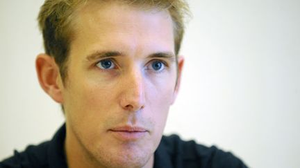 Le coureur Andy Schleck