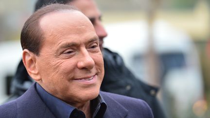 Silvio Berlusconi, &agrave; Milan (Italie), le 8 d&eacute;cembre 2012. (GIUSEPPE CACACE / AFP)