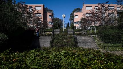 Une allée de la cité-jardin de la Butte Rouge à Châtenay-Malabry.
 (Philippe LOPEZ / AFP)