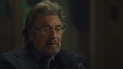 Al Pacino en chasseur de nazis dans la série "Hunters" (© Christopher Saunders / Amazon Studios)