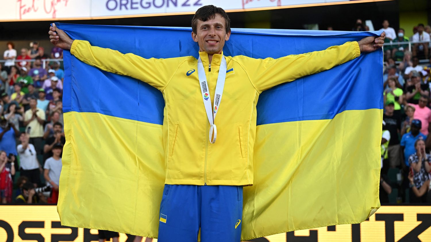 de Kherson en guerra al escenario mundial en Eugene, el largo viaje del ucraniano Andriy Protsenko