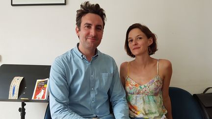 En couple, Arthur et Audrey sont tous les deux issus d'une procréation médicalement assistée. (MELANIE JUVE / RADIO FRANCE)