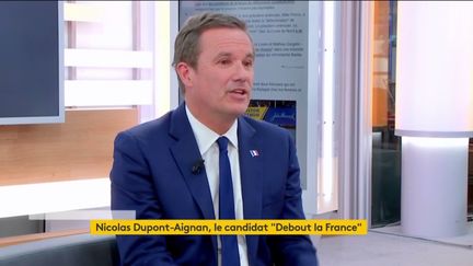 Nicolas Dupont-Aignan est l'invité de Julien Benedetto