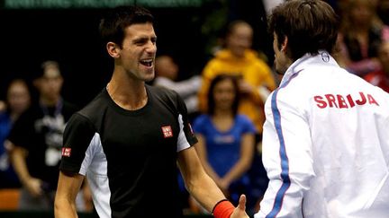 Le joueur serbe Novak Djokovic