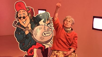 Bernadette Després, dessinatrice de Tom-Tom et Nana, exposition au Festival d’Angoulême
 (Laurence Houot)