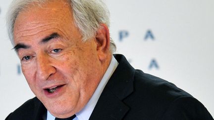 Dominique Strauss-Kahn est d&eacute;j&agrave; mis en examen pour "prox&eacute;n&eacute;tisme aggrav&eacute; en bande organis&eacute;e" dans l'affaire du Carlton de Lille. (SERGEI SUPINSKY / AFP)