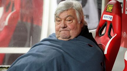 Le président de Montpellier Louis Nicollin (FRANCOIS NASCIMBENI / AFP)