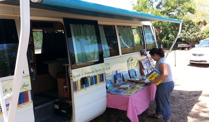 L'expérience a été lancée à partir de l'exemple de la Caravane du livre en Afrique. (Photo le Van du livre)