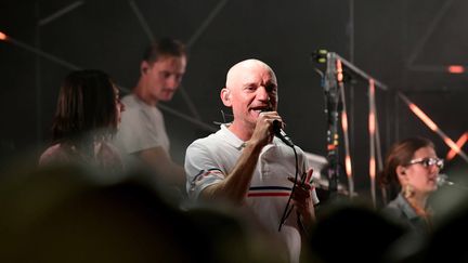 &nbsp;Gaétan Roussel au festival Rock de Courlans (Août 2019) (PHILIPPE TRIAS / MAXPPP)