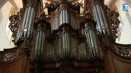 Olivier Vernet, inaugure l&#039;orgue Silbermann restauré de Shoultz
 (Culturebox)